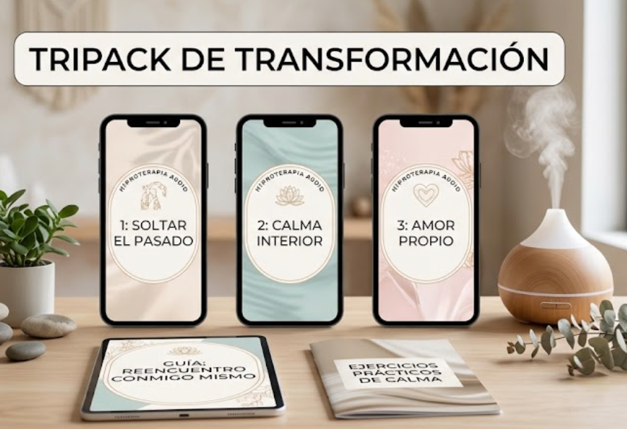 Tripack de transformación (hipnoterapias)